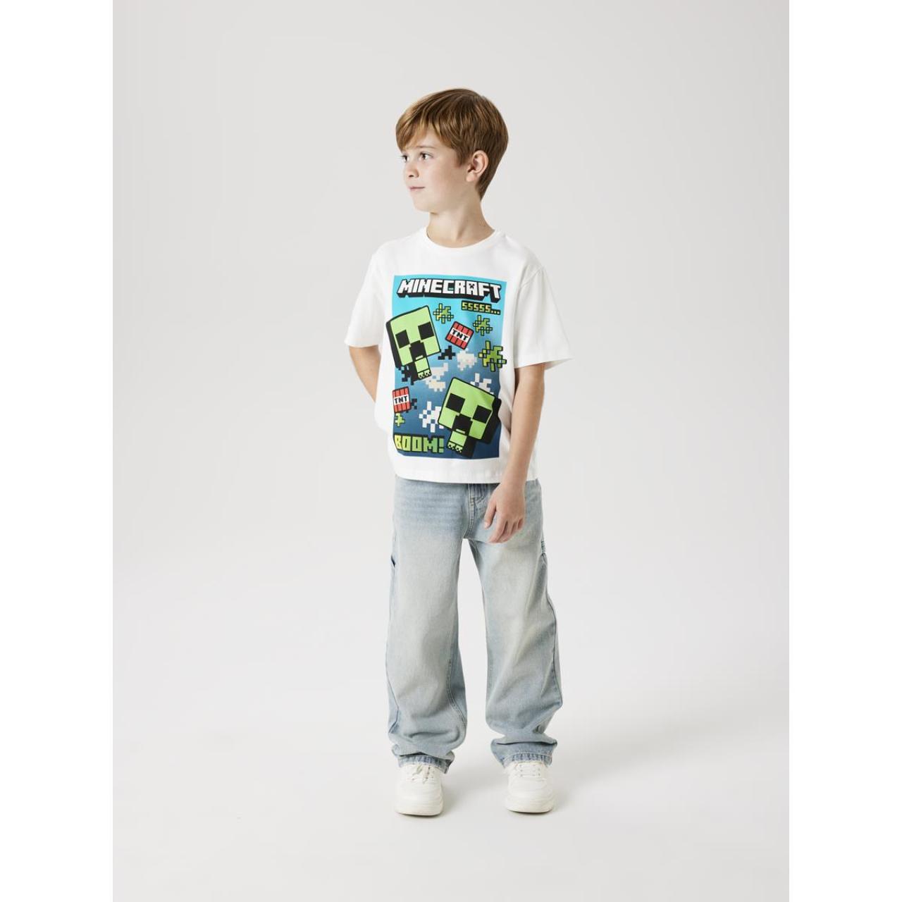 Μπλούζα μακό αγόρι Minecraft name it-13240871-Cloud Dancer