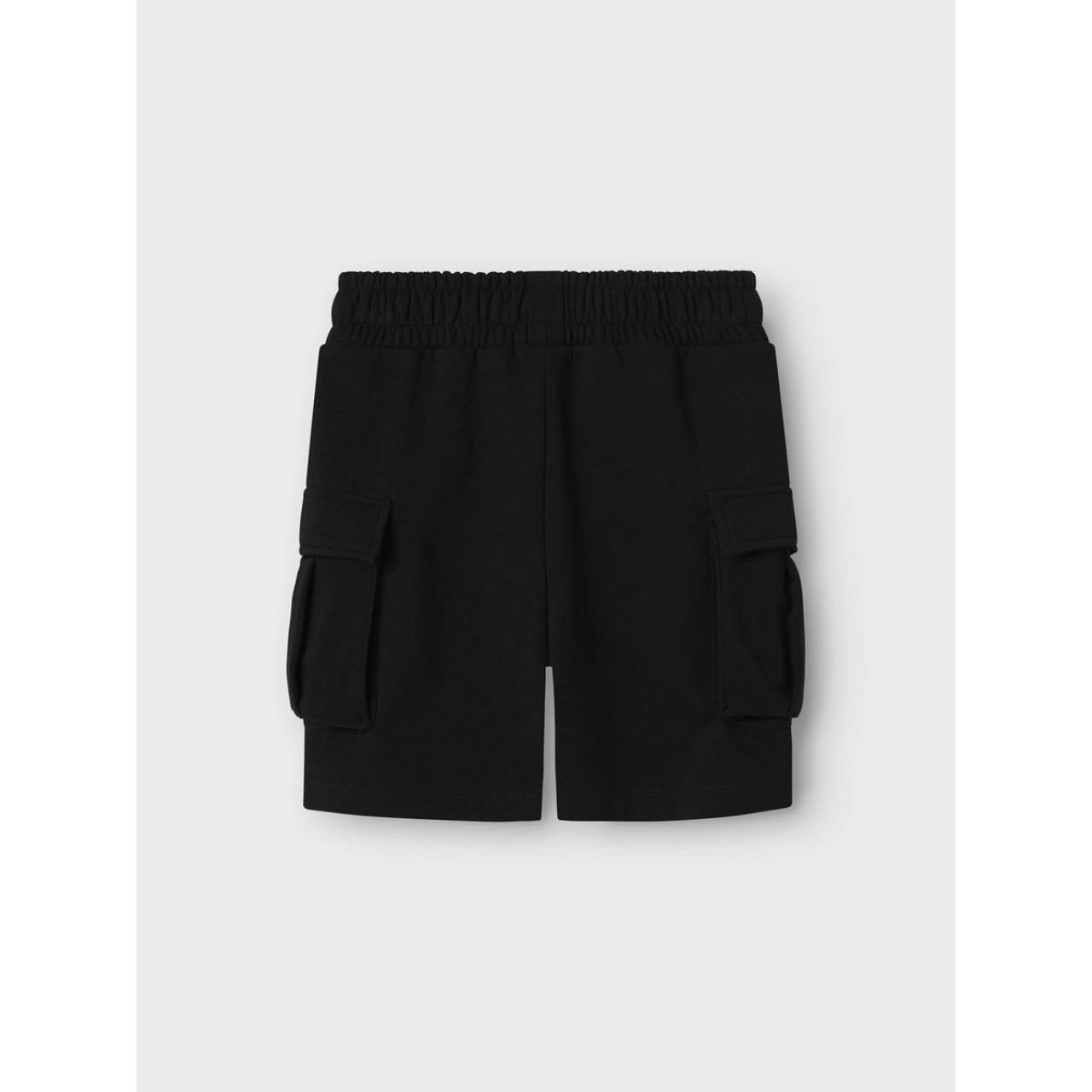 Βερμούδα φούτερ cargo αγόρι name it-13240449-Black φωτογραφία