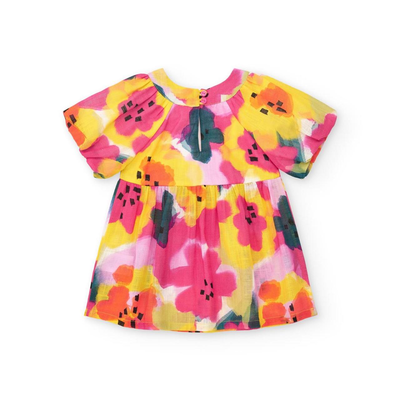 Φόρεμα υφασμάτινο κορίτσι tuc tuc-11389499-LILAC