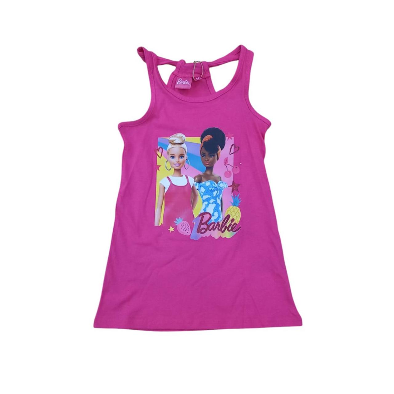 SUPER HEROES Φόρεμα μακό κορίτσι Barbie-YE10025-FUCHSIA