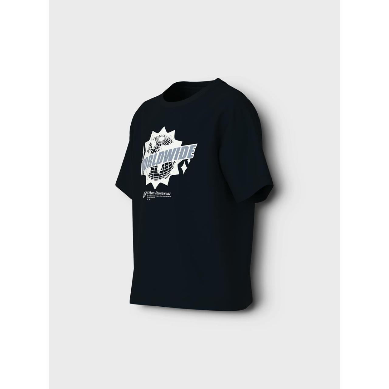 Μπλούζα μακό αγόρι name it-13234714-Black