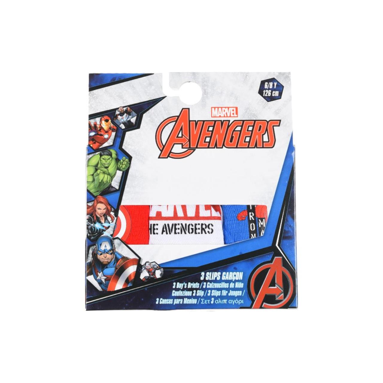 Εσώρουχα σλιπάκια 3 τεμ. αγόρι Avengers-YE30006-BOX3 φωτογραφία