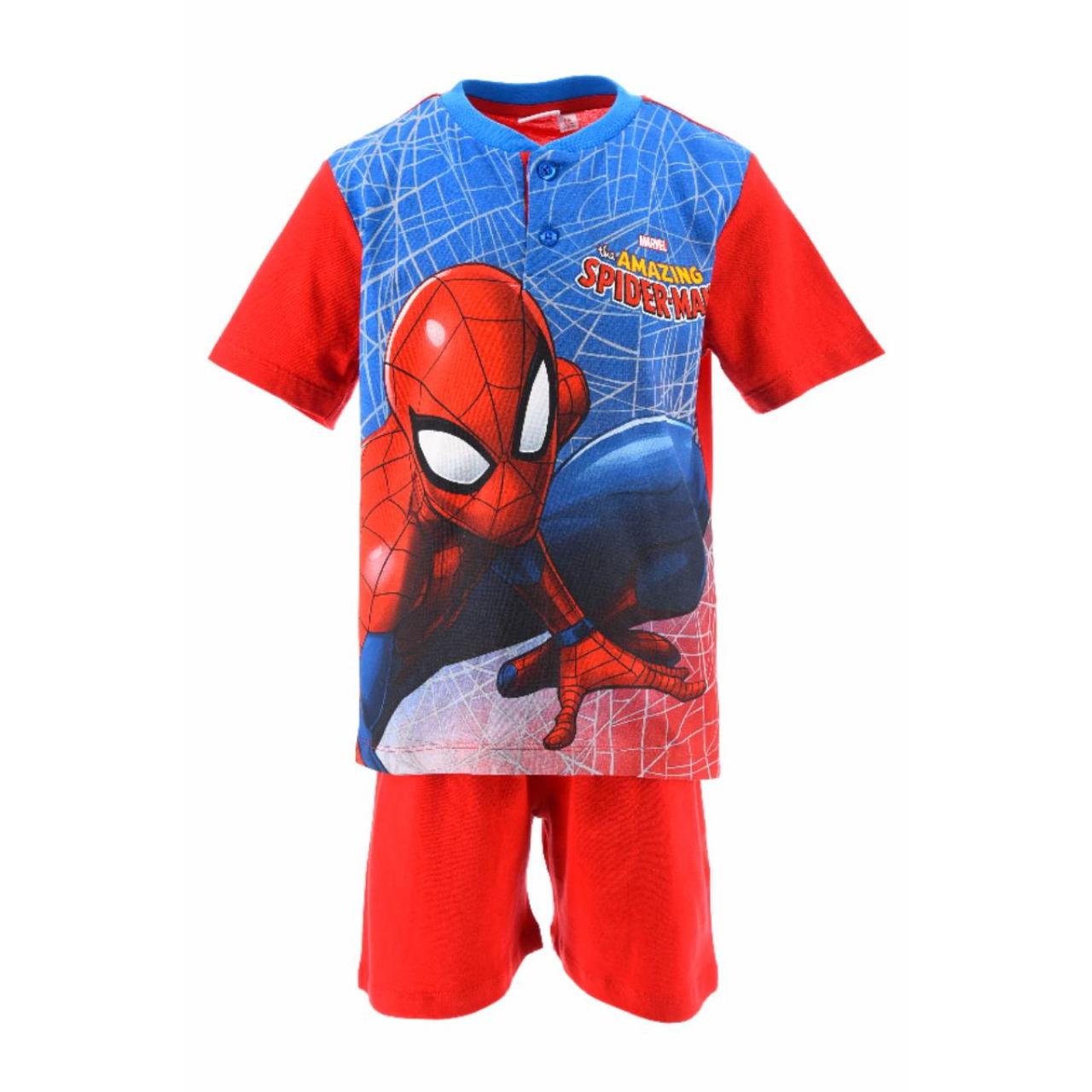 SUPER HEROES Πιτζάμα μακό αγόρι Spiderman-YE20013.B-RED