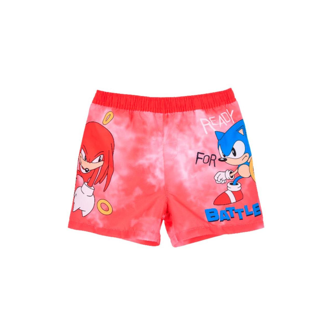 SUPER HEROES Μαγιό βερμούδα αγόρι Sonic-YE18117-RED