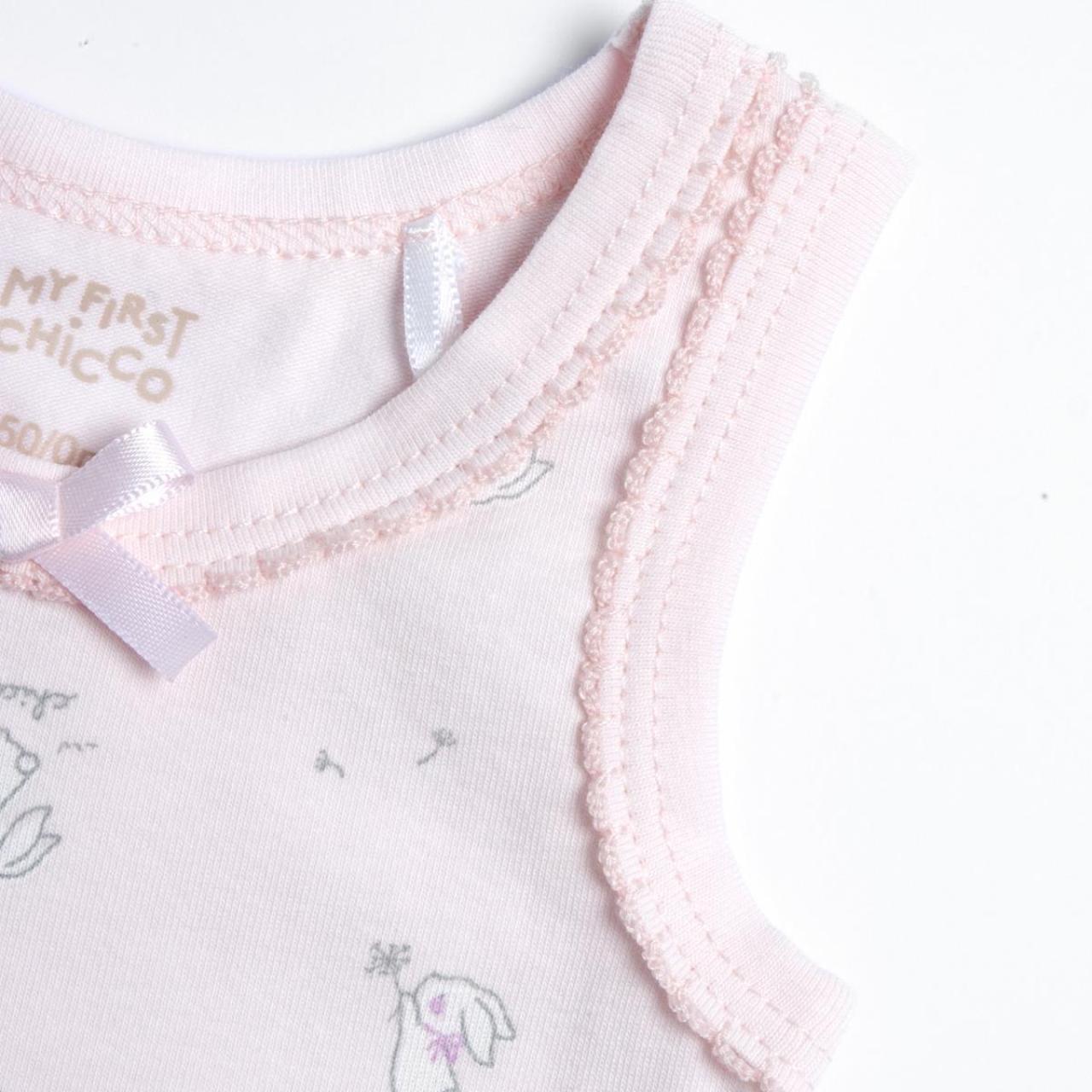 Σετ 2 τεμ. φορμάκια μπεμπέ κορίτσι Chicco-011774-011-White φωτογραφία