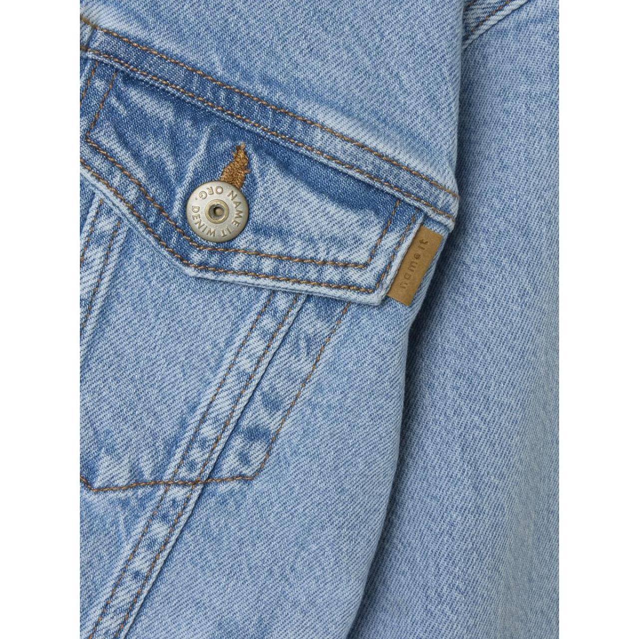 Μπουφάν τζιν αγόρι name it-13241461-Light Blue Denim