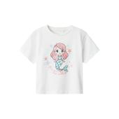 Μπλούζα μακό κορίτσι name it-13238061-Lucent White