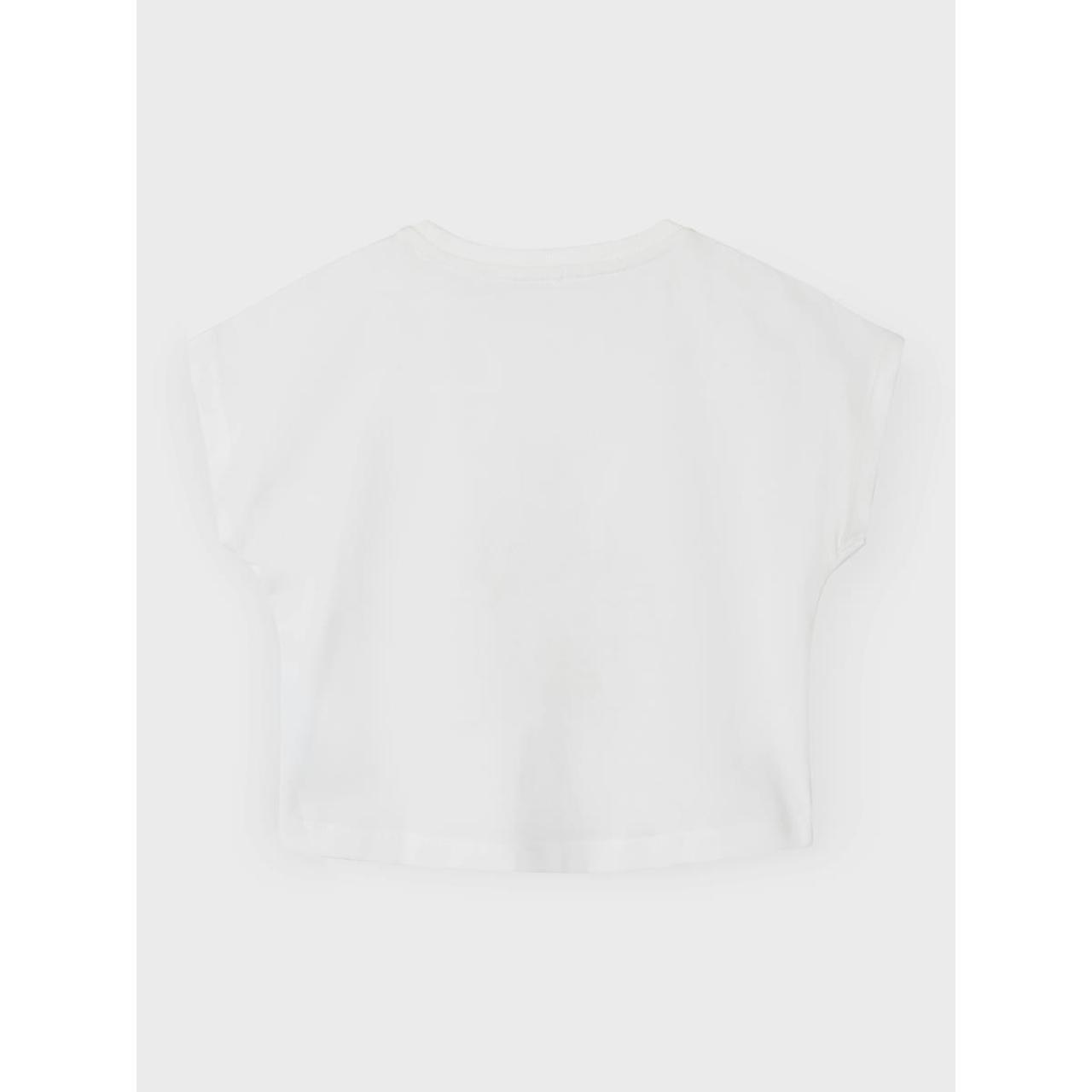 Μπλούζα μακό crop κορίτσι name it-13242186-Cloud Dancer-organic cotton