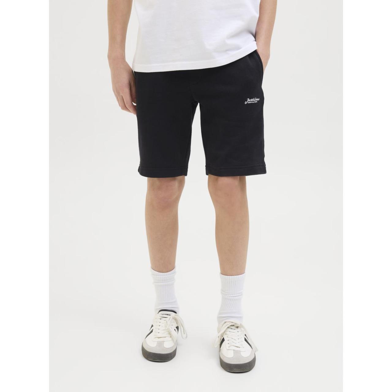 Βερμούδα φούτερ αγόρι JACK & JONES-12270663-Black φωτογραφία