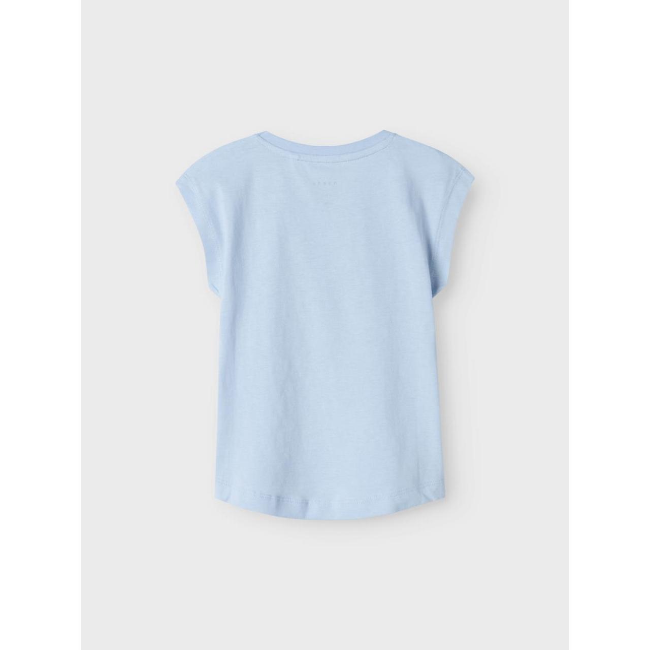 Μπλούζα μακό κορίτσι name it-13228175-Chambray Blue/Butterflie