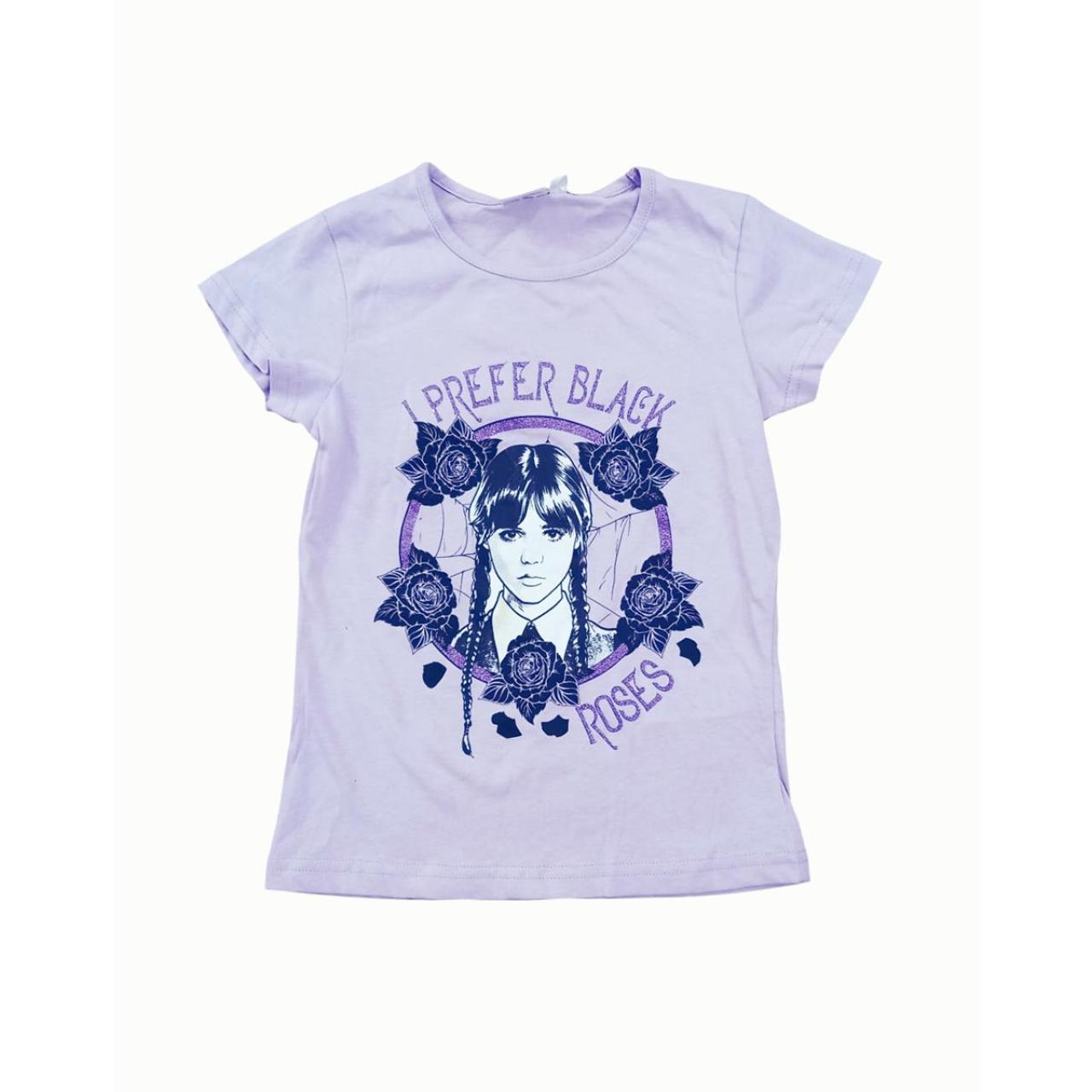 SUPER HEROES Μπλούζα μακό κορίτσι Wednesday-YE10258-PURPLE