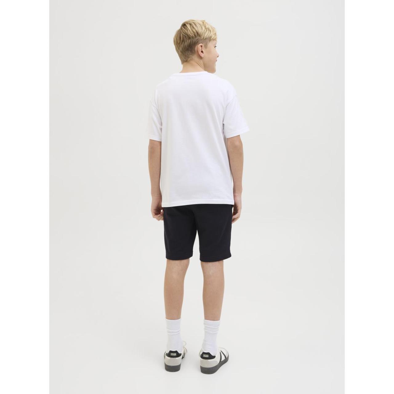 Βερμούδα φούτερ αγόρι JACK & JONES-12270663-Black