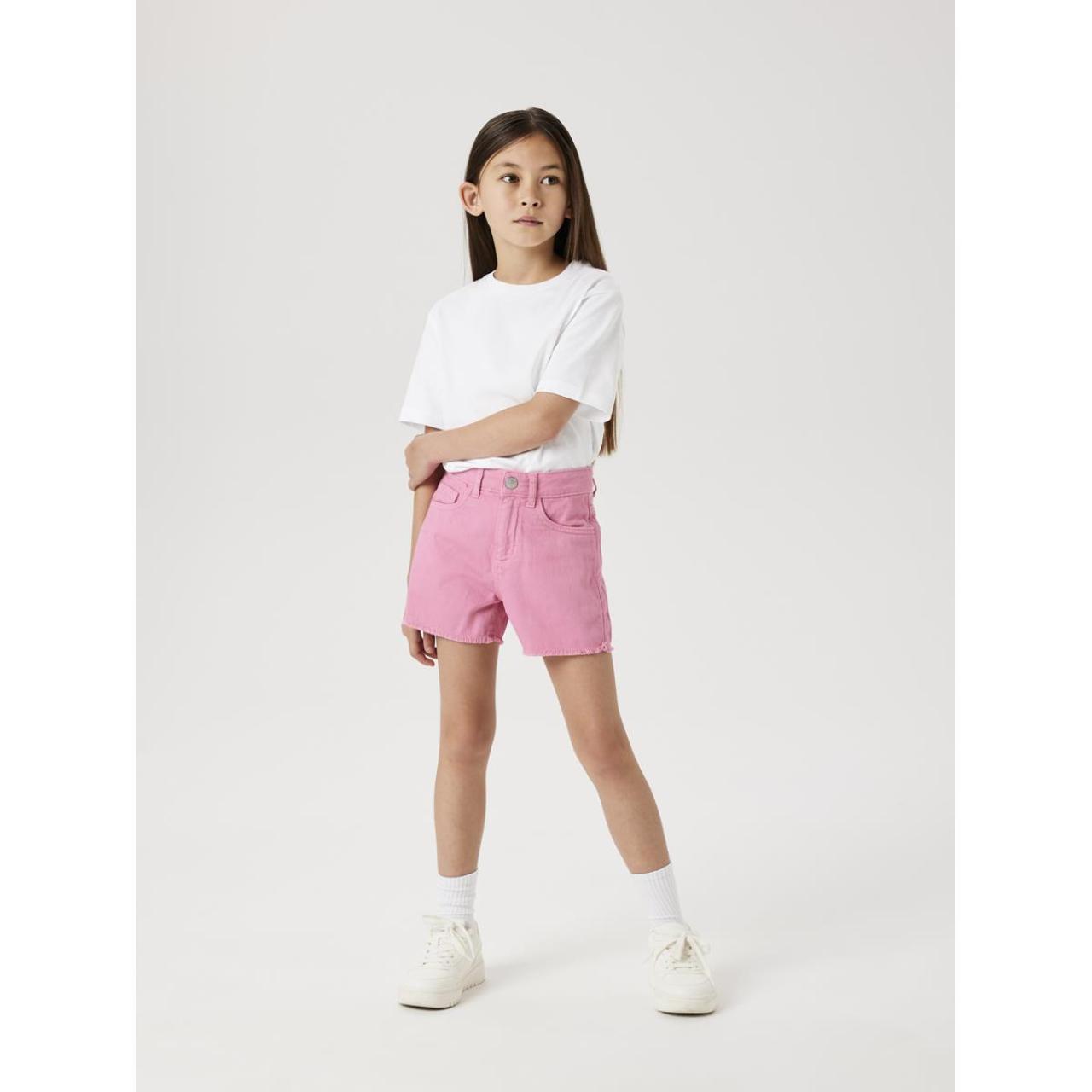 Σορτς τζιν κορίτσι name it-13239003-Aurora Pink φωτογραφία