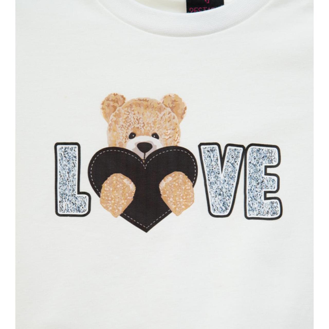 Σετ 3 τεμ.κορίτσι Restart-24/9845-White φωτογραφία