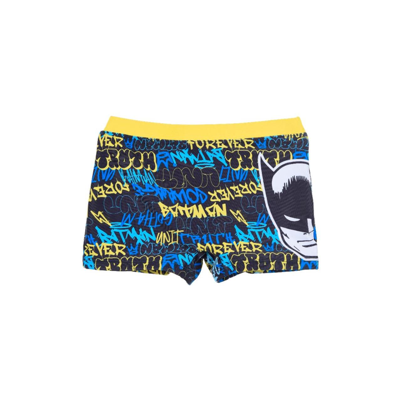 SUPER HEROES Μαγιό μπόξερ αγόρι Batman-YE18028-YELLOW