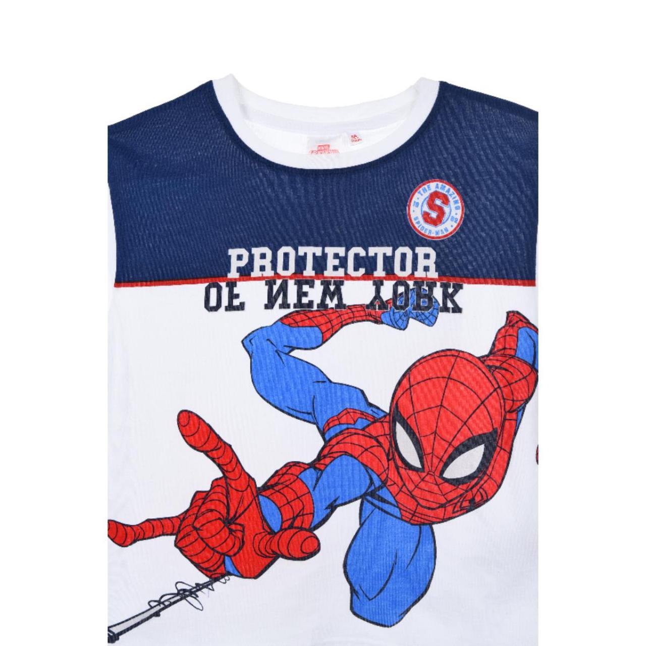 Μπλούζα μακό αγόρι Spiderman-YE10193-WHITE φωτογραφία