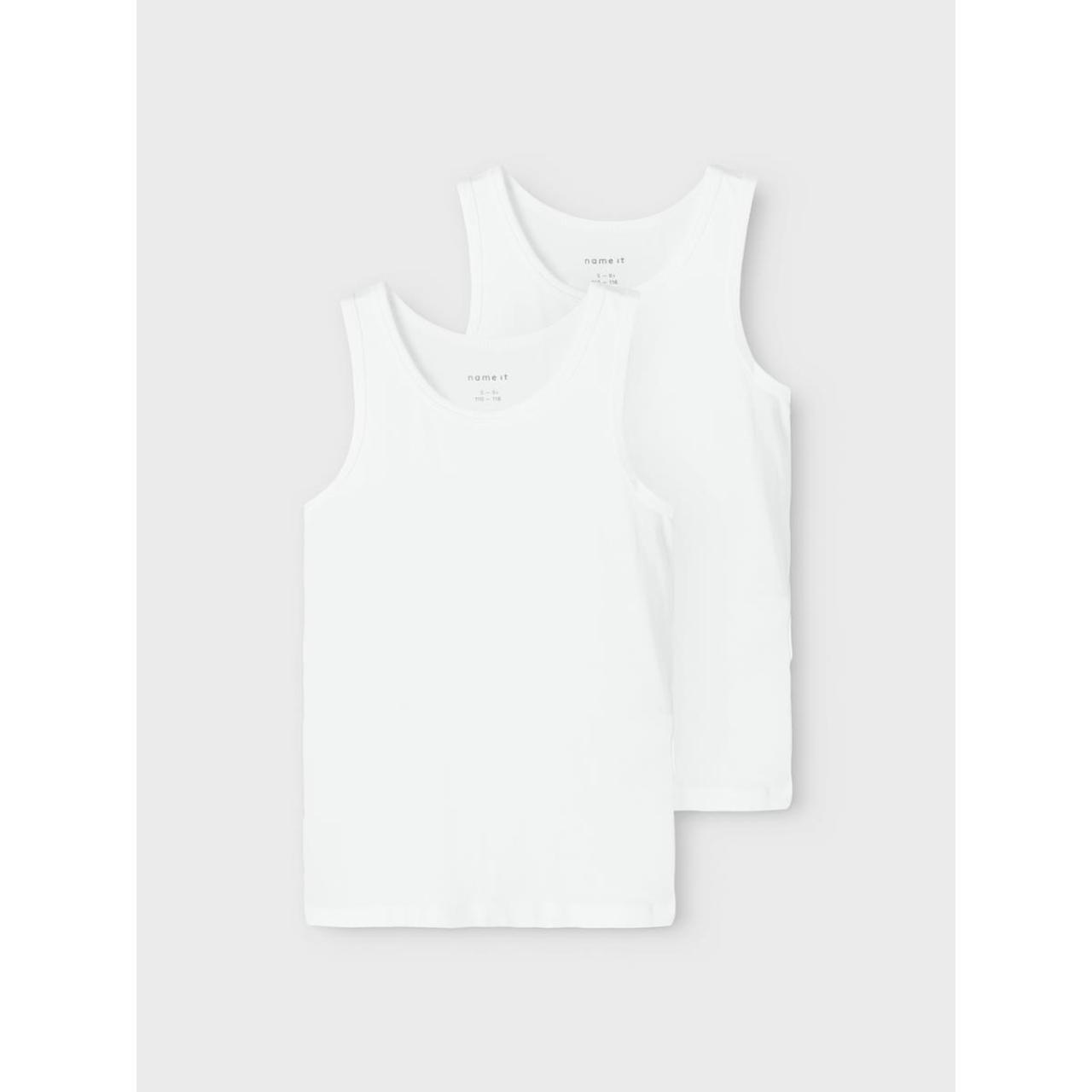 Φανελάκια αμάνικα 2 pack name it-13208843-Bright White