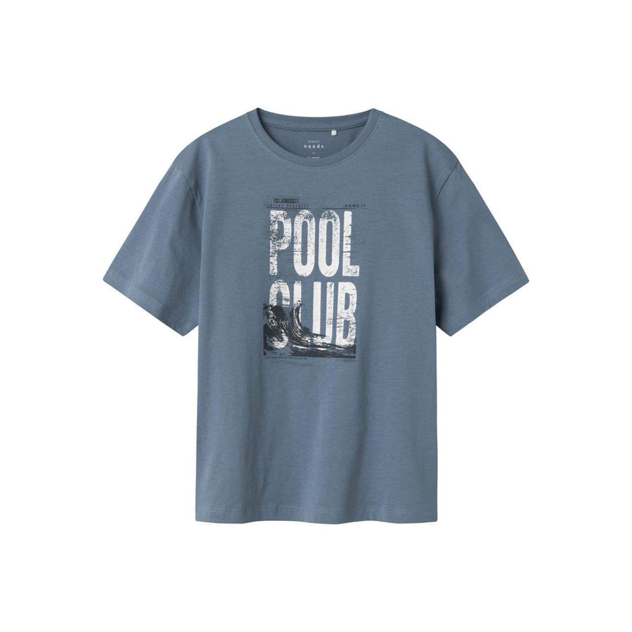 Μπλούζα μακό αγόρι name it-13234714-Blue Mirage