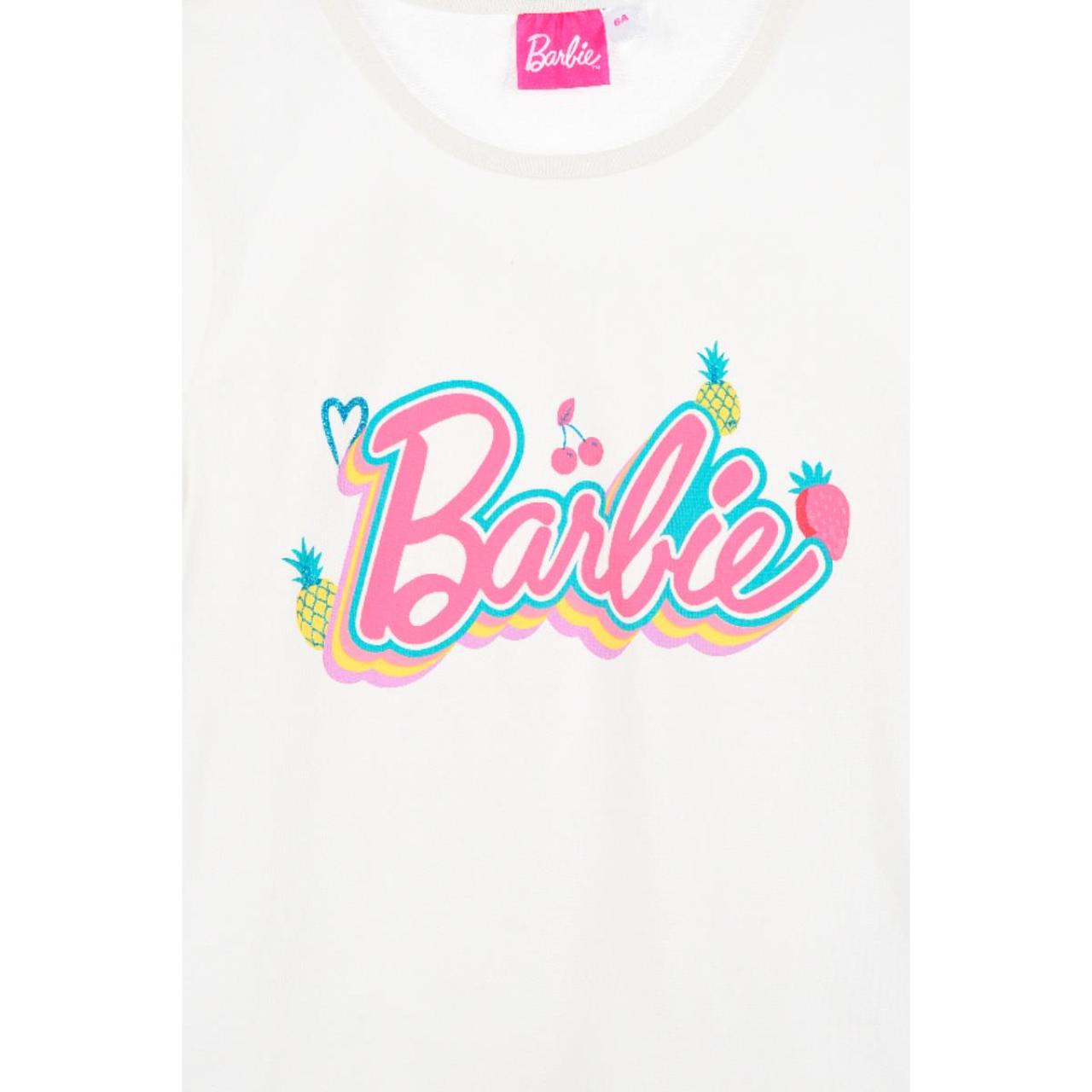 Μπλούζα μακό κορίτσι Barbie-YE10026-OWHITE φωτογραφία