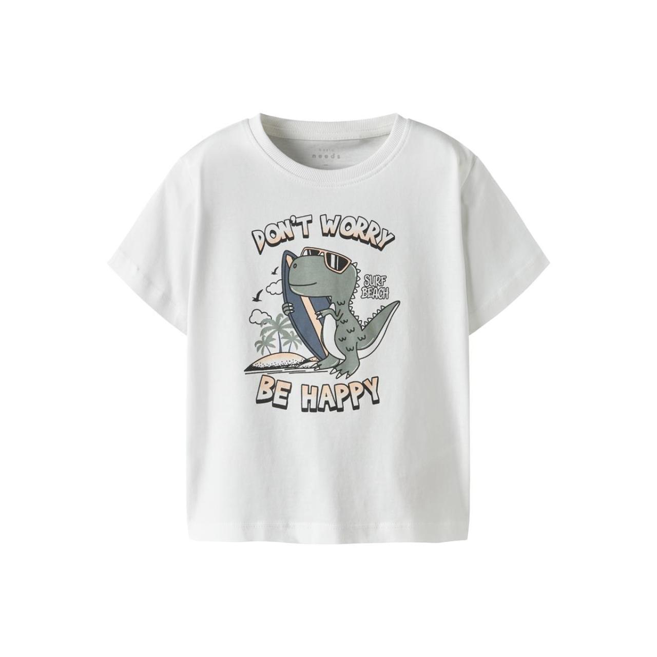 Name it Μπλούζα μακό αγόρι name it-13228225-Bright White