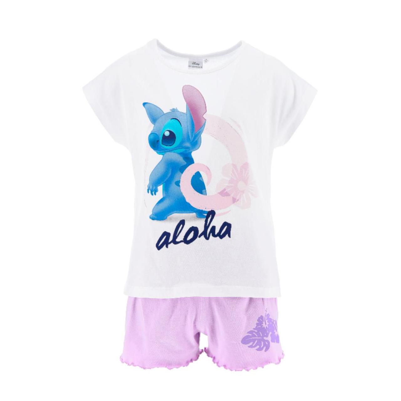 SUPER HEROES Σετ μακό κορίτσι Lilo & Stitch-YE10425-WHITE