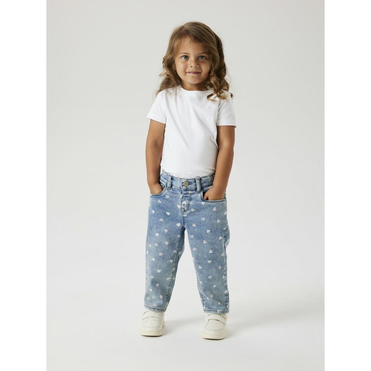 Παντελόνι τζίν κορίτσι name it-13227368-Medium Blue Denim φωτογραφία