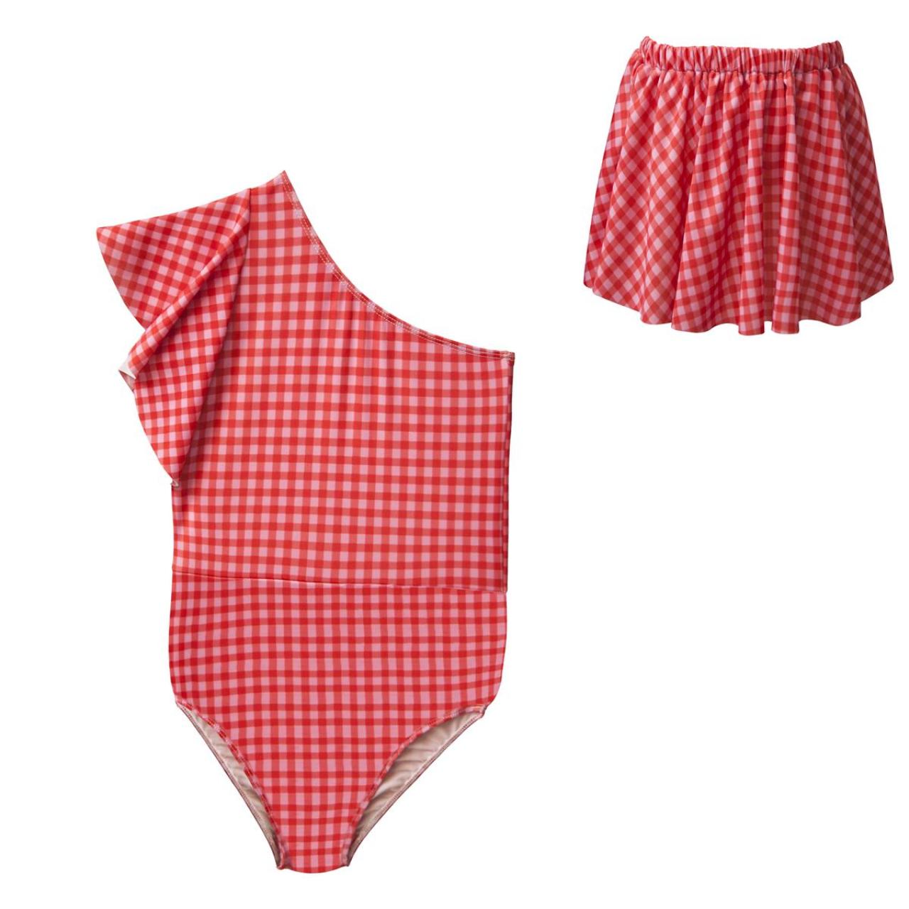 TWO IN A CASTLE Μαγιό ολόσωμο κορίτσι two in castle-T6441-PLAIDS