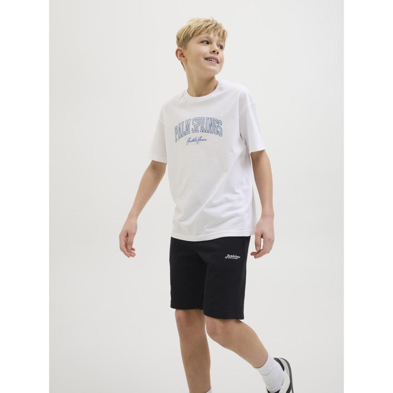 JACK&JONES Βερμούδα φούτερ αγόρι JACK & JONES-12270663-Black