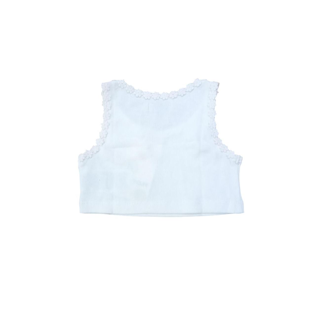 Μπλούζα μακό ριμπ crop κορίτσι Losan-LKGAP0303_25018-ECRU φωτογραφία