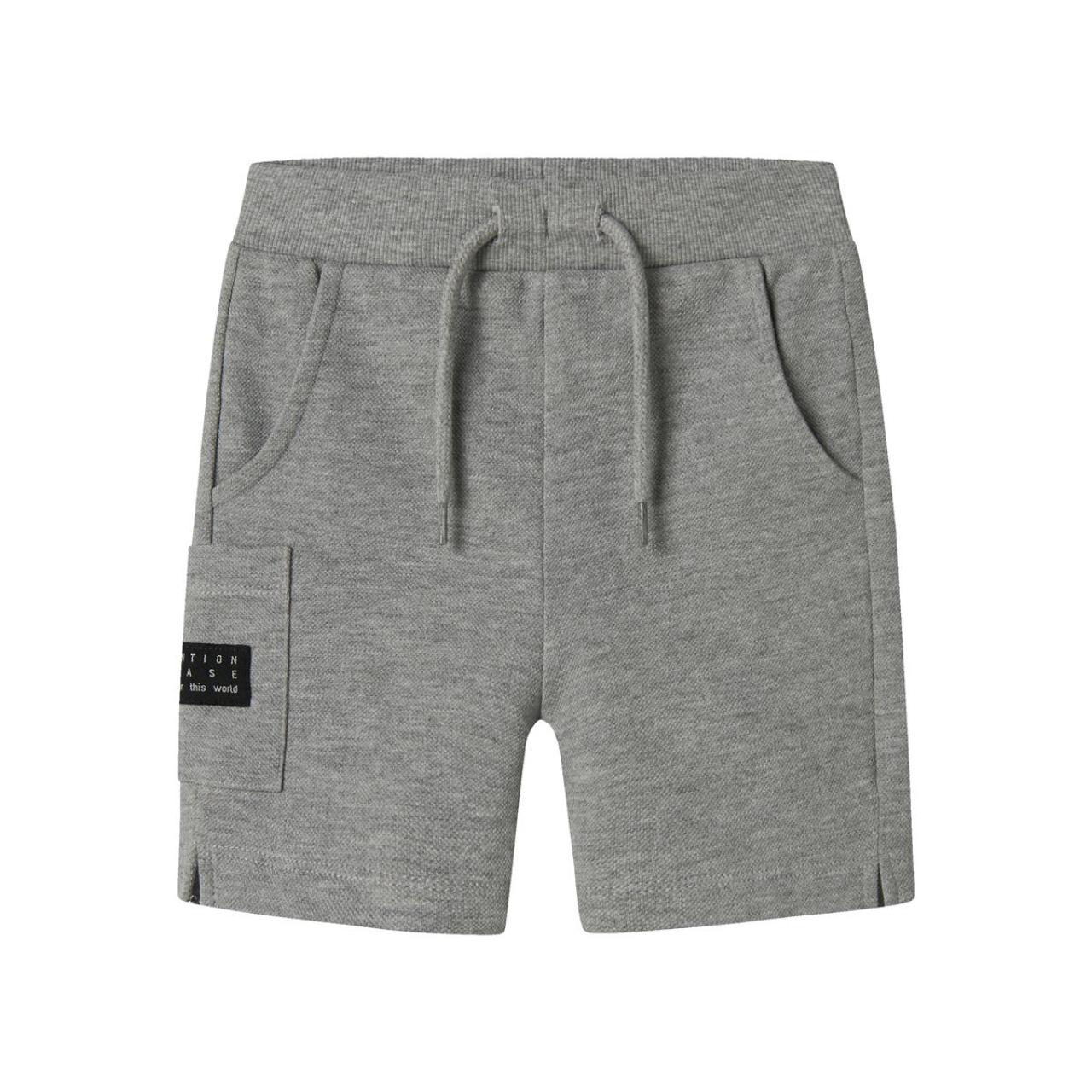 Name it Βερμούδα πικέ αγόρι name it-13230120-Grey Melange