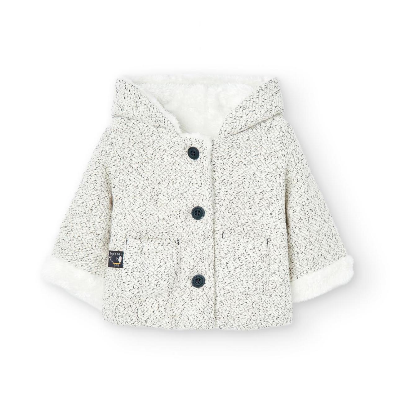 BOBOLI Ζακέτα μπεμπέ πλεκτή unisex Boboli-137023-1111-White