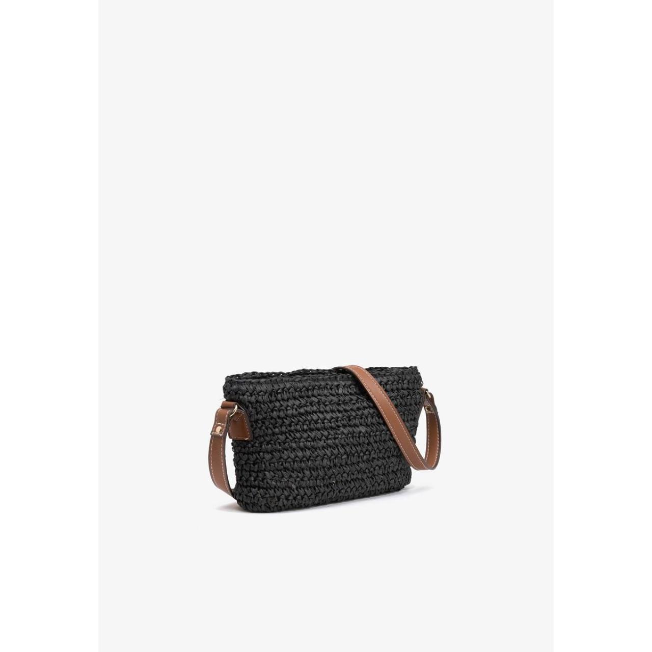 Τσάντα ψάθινη κορίτσι Tiffosi-10059778-000-Black φωτογραφία