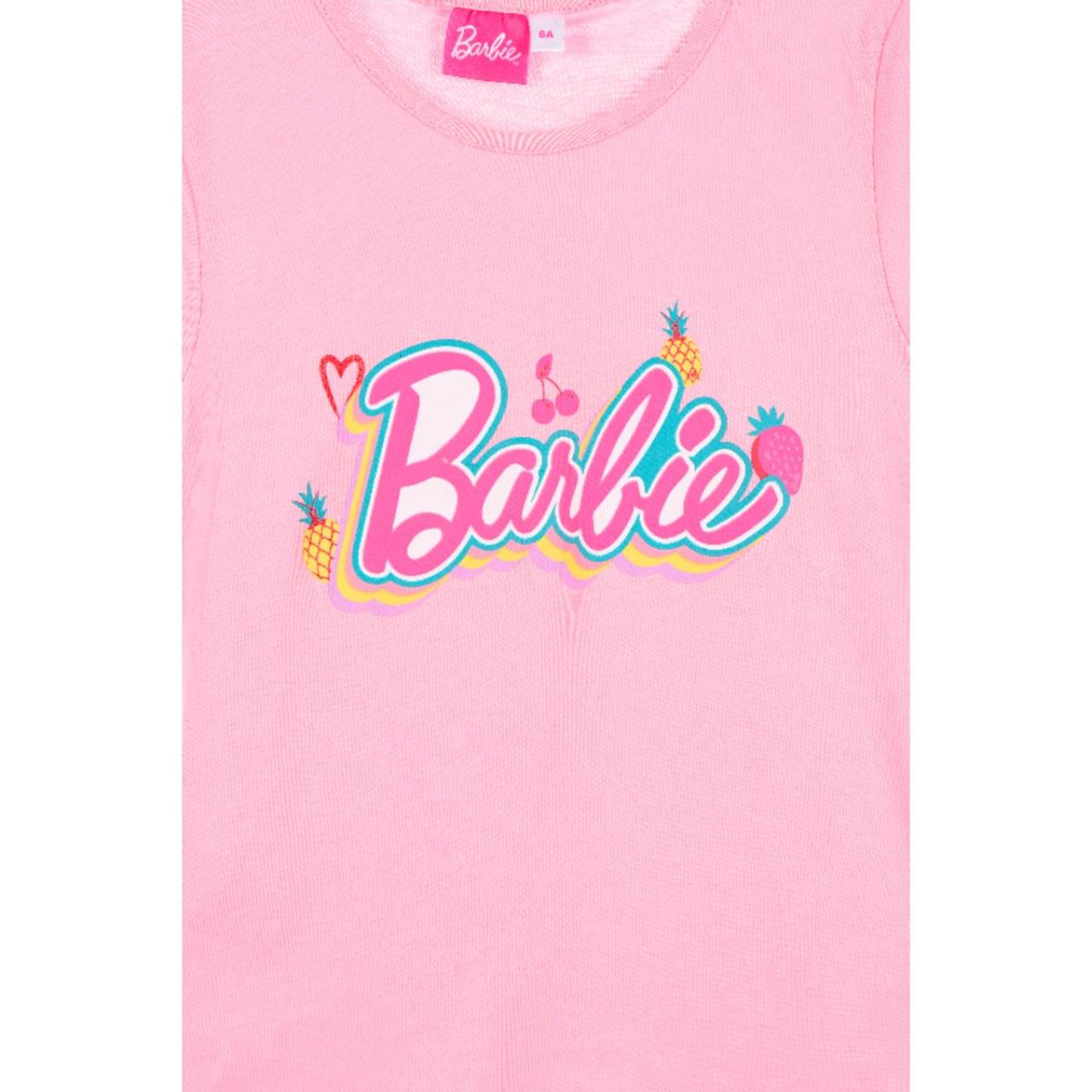 Μπλούζα μακό κορίτσι Barbie-YE10026-PINK φωτογραφία