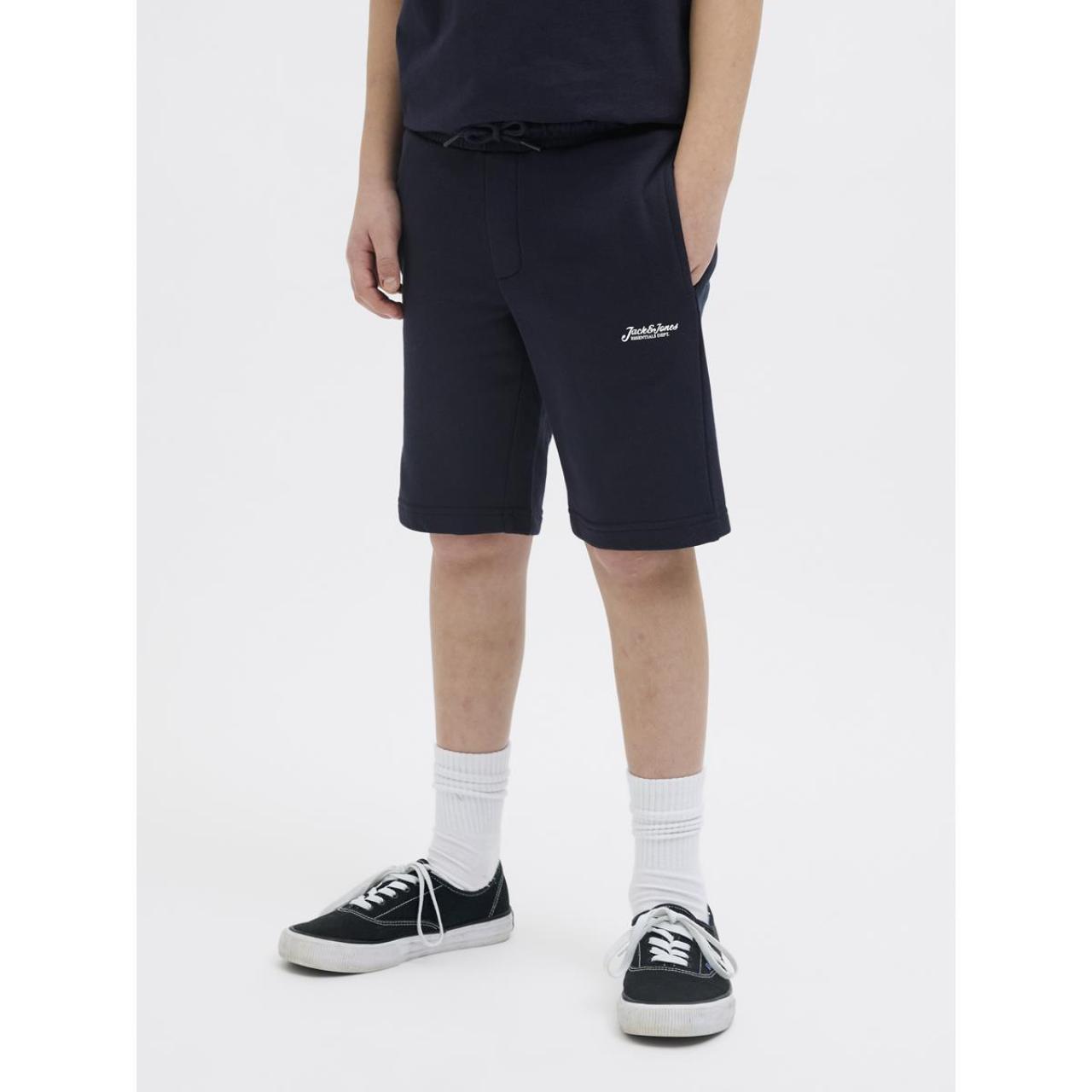 Βερμούδα φούτερ αγόρι JACK & JONES-12270663-Sky Captain