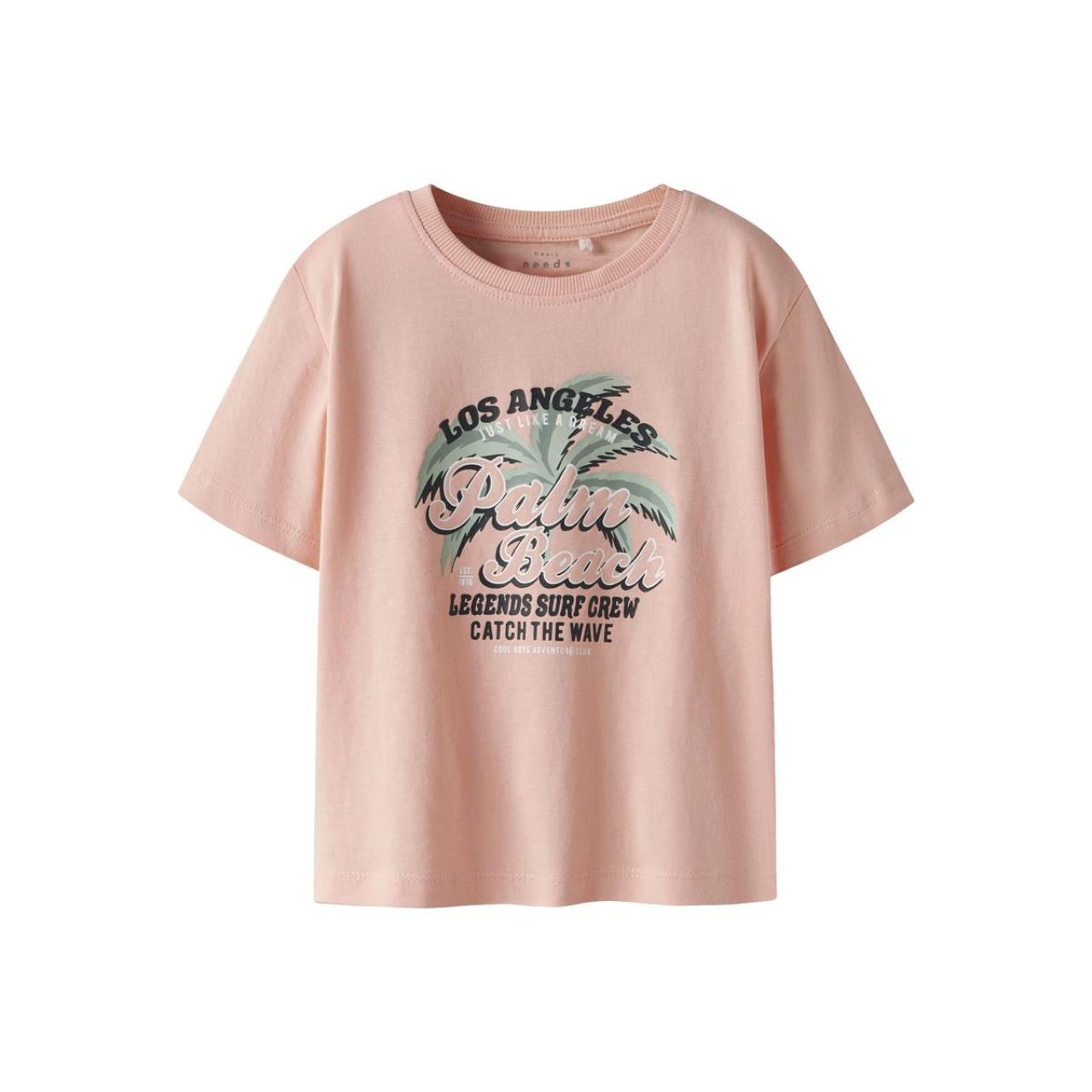 Μπλούζα μακό αγόρι name it-13228225-Peach Pearl