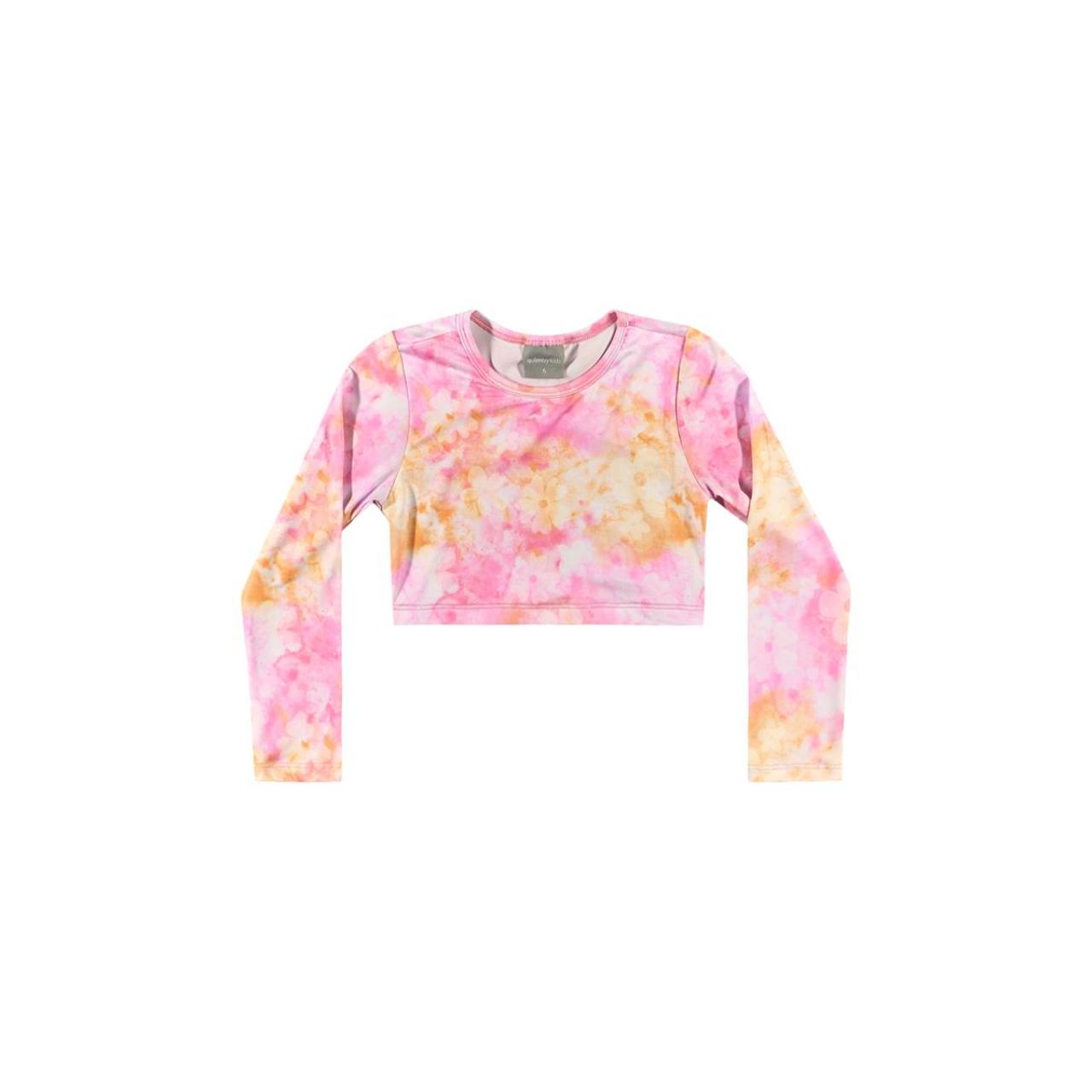 Μαγιό μπικίνι μπλούζα UV50+ κορίτσι Quimby Kids-2624-34206-Pink φωτογραφία
