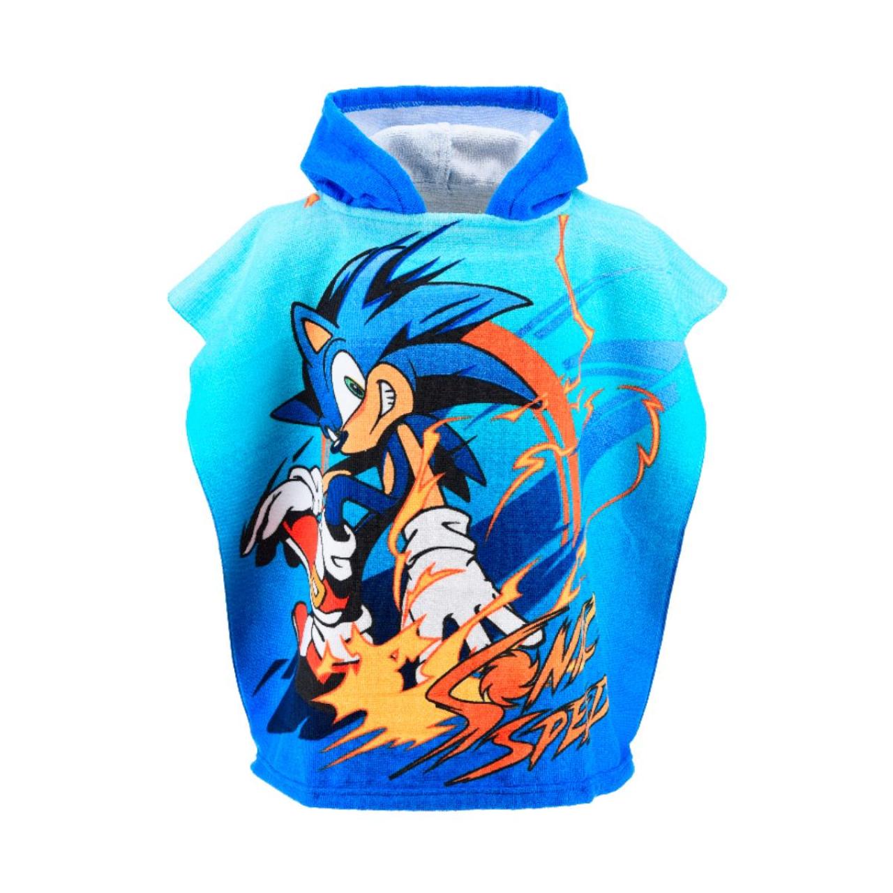 SUPER HEROES Πόντσο αγόρι Sonic-YE18283-BLUE
