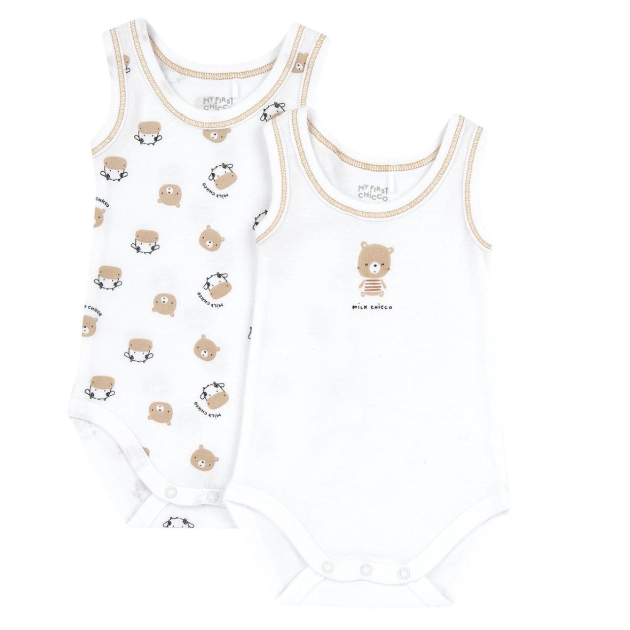 Chicco Σετ 2 τεμ. φορμάκια μπεμπέ unisex Chicco-016940-033-White