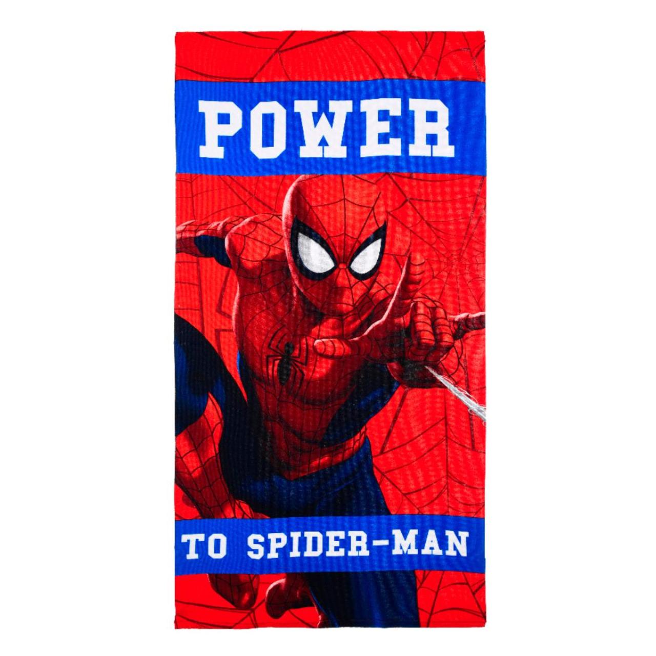 SUPER HEROES Πετσέτα παραλίας αγόρι Spiderman-YE18130-RED