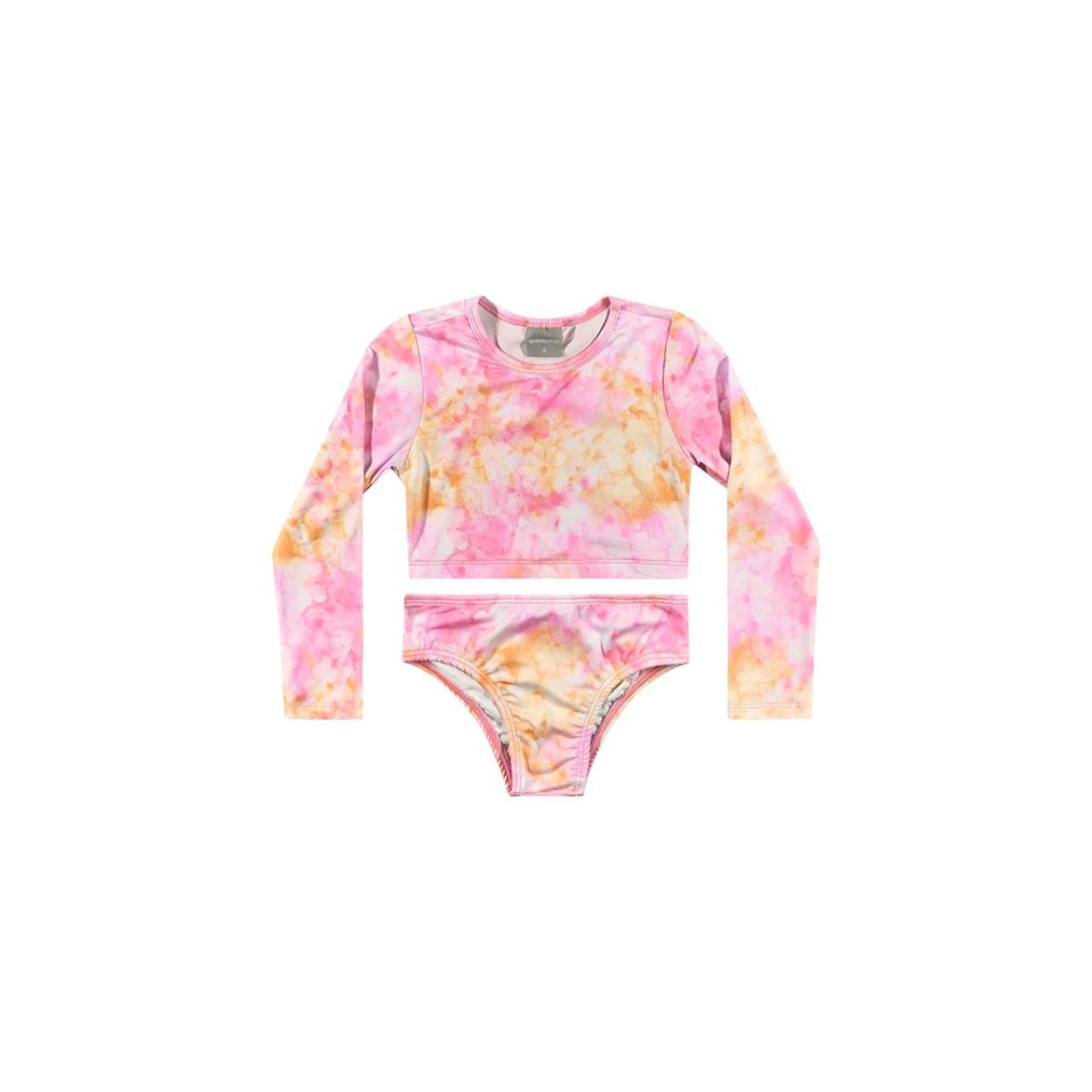 Quimby Kids Μαγιό μπικίνι μπλούζα UV50+ κορίτσι Quimby Kids-2624-34206-Pink