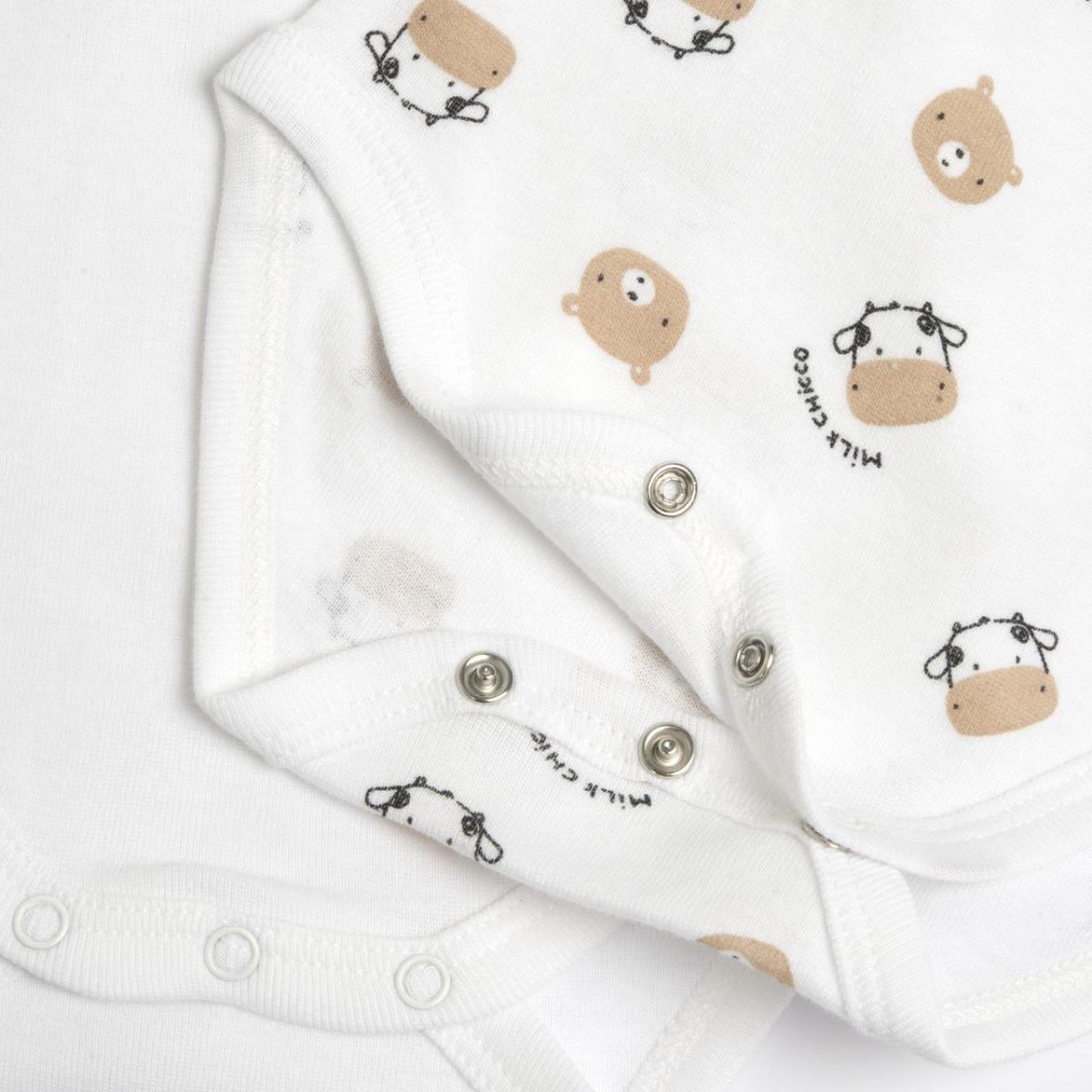 Σετ 2 τεμ. φορμάκια μπεμπέ unisex Chicco-016940-033-White