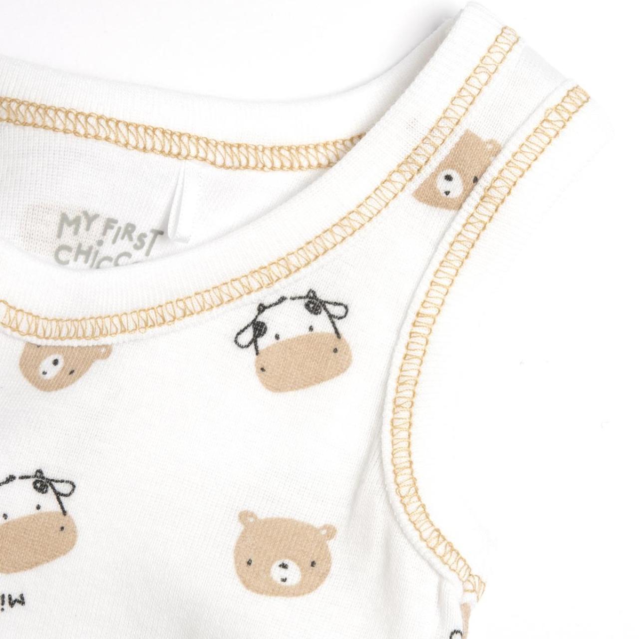 Σετ 2 τεμ. φορμάκια μπεμπέ unisex Chicco-016940-033-White