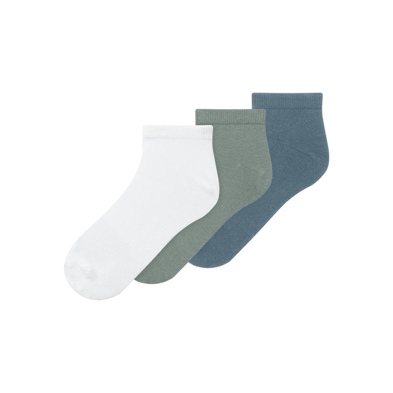 Name it Κάλτσες κοντές 3 pack αγόρι name it-13228232-Slate Grey
