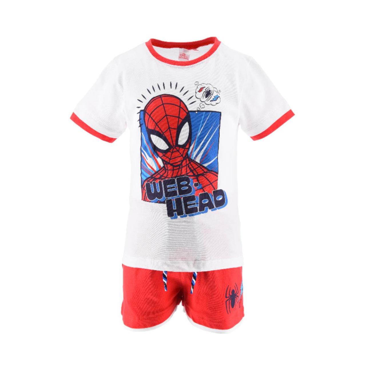SUPER HEROES Σετ μακό αγόρι Spiderman-YE10186-WHITE