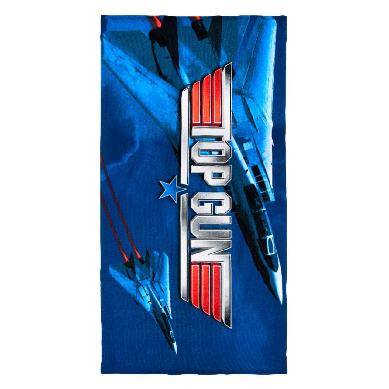 SUPER HEROES Πετσέτα παραλίας αγόρι Top Gun-YE37016-BLUE