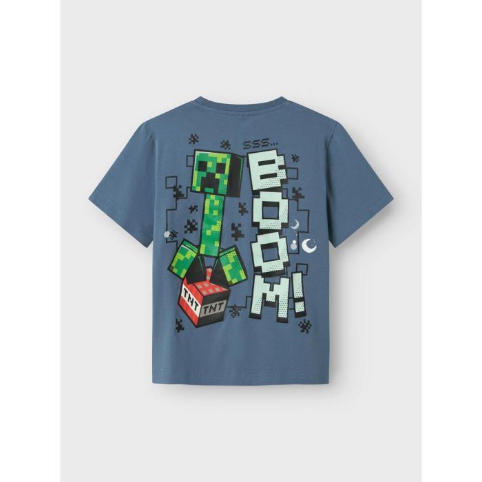 Μπλούζα μακό αγόρι Minecraft name it-13243275-Blue Mirage