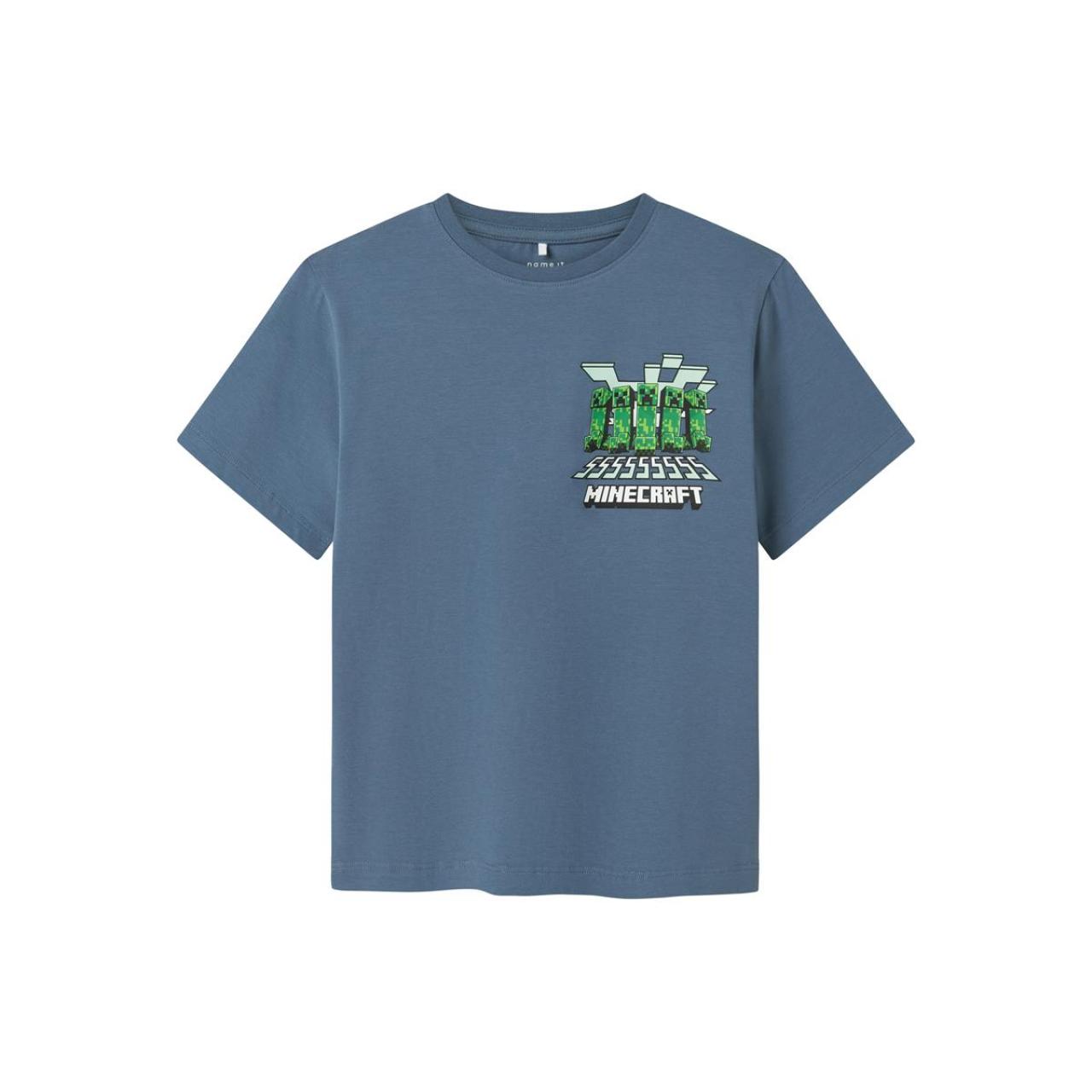 Μπλούζα μακό αγόρι Minecraft name it-13243275-Blue Mirage