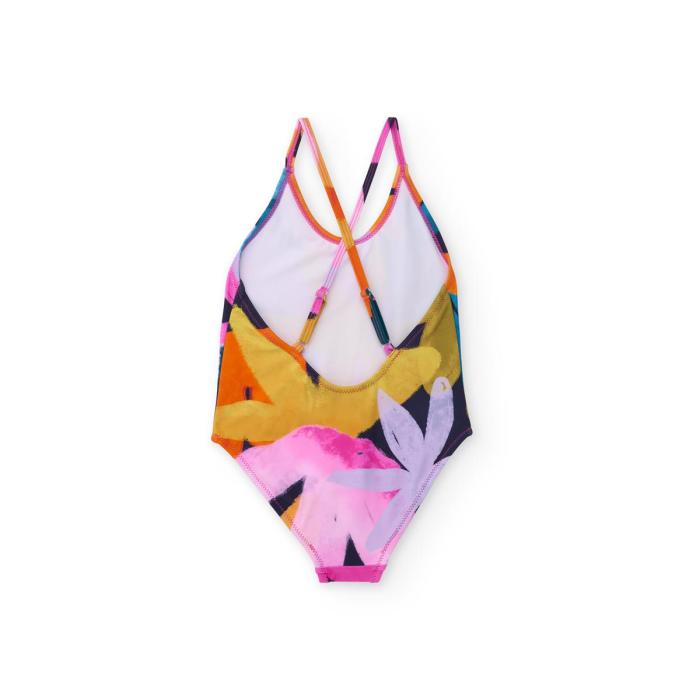 Μαγιό ολόσωμο κορίτσι Nath-KG08W80107-Multicolor
