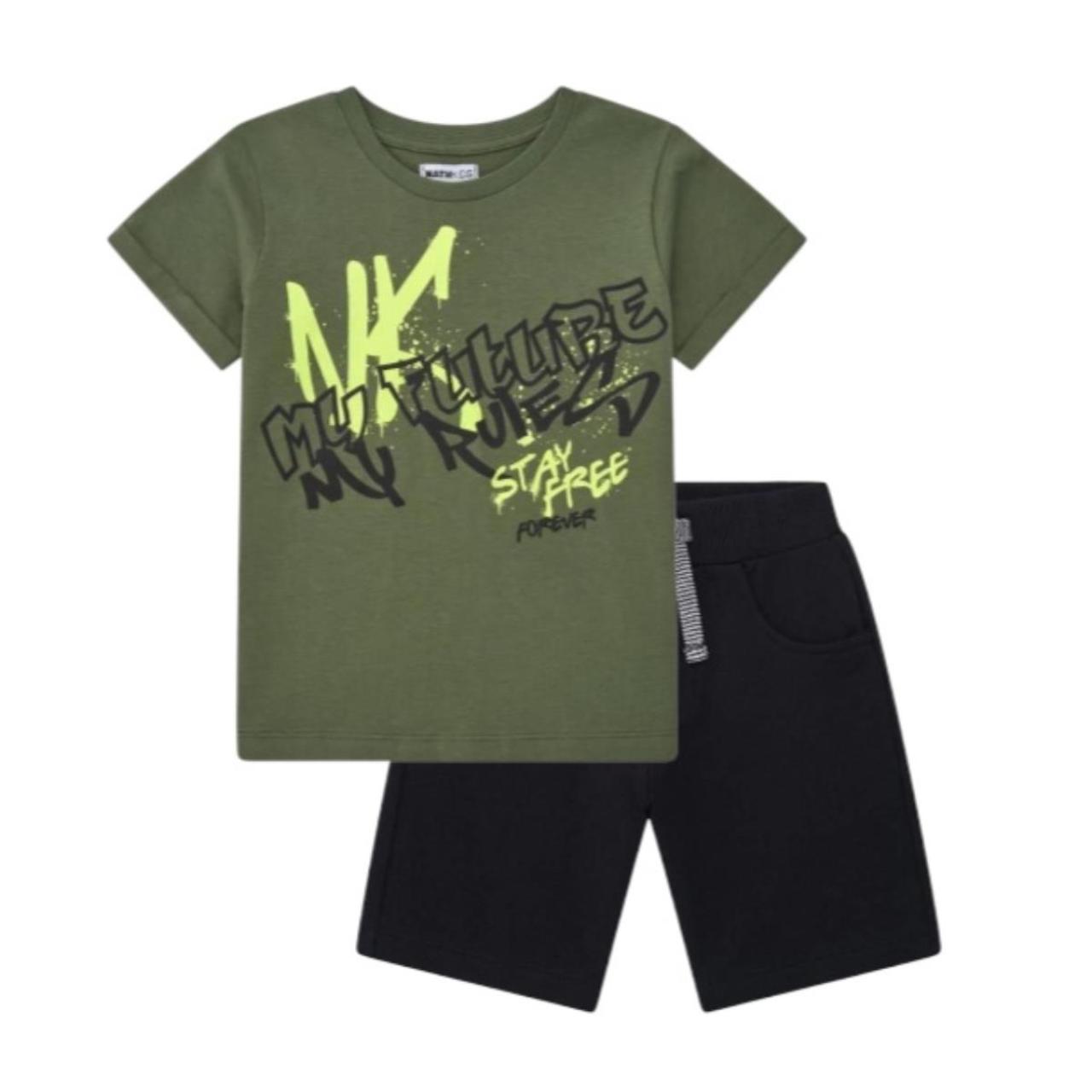 NATH Σετ μακό αγόρι Nath-KB08X702K3-Green