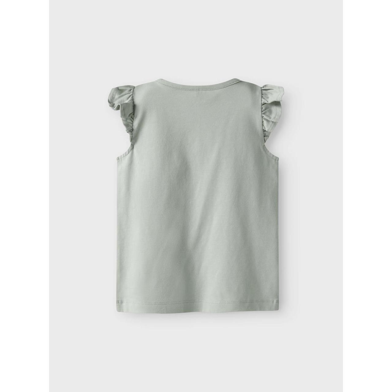 Μπλούζα μακό κορίτσι name it-13230227-Aqua Gray